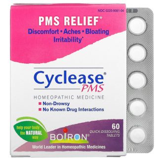 Boiron, Cyclease PMS, 60 Quick-Dissolving Tablets