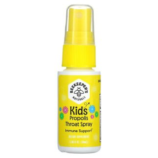 Beekeeper's Naturals, Kids, Propolis Throat Spray, 1.06 fl oz (30 ml)