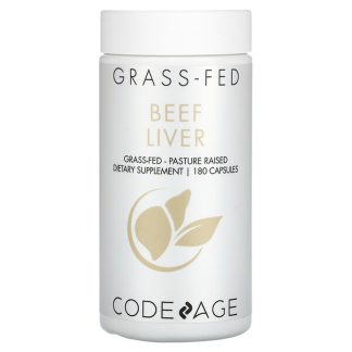 CodeAge, Grass-Fed Beef Liver, 180 Capsules