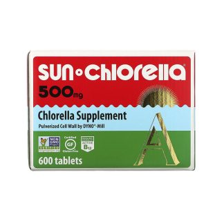 Sun Chlorella, Chlorella, 500 mg, 600 Tablets