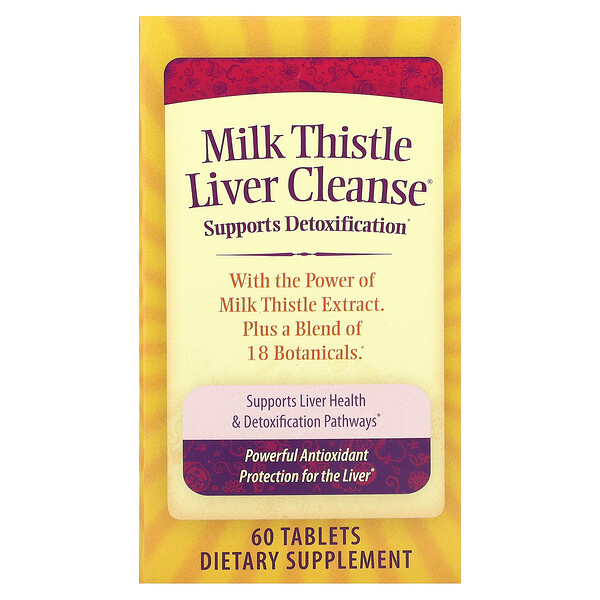 Nature's Secret, Milk Thistle Liver Cleanse, 60 Tablets 1 Nature's Secret, Milk Thistle Liver Cleanse, 60 Tablets