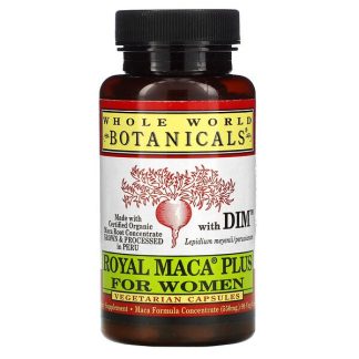 Whole World Botanicals, Royal Maca Plus For Women, 550 mg, 90 Veggie Caps