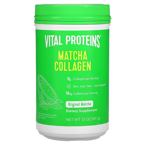 Vital Proteins, Matcha Collagen, Original Matcha, 12 oz (341 g) 1 Vital Proteins, Matcha Collagen, Original Matcha, 12 oz (341 g)