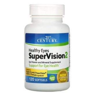 21st Century, Healthy Eyes SuperVision2, 120 Softgels