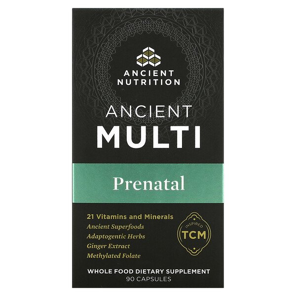 Dr Dr. Axe / Ancient Nutrition, Ancient Multi Prenatal, 90 Capsules