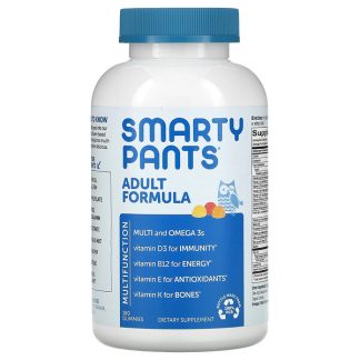 SmartyPants, Adult Formula, Lemon, Strawberry Banana, and Orange, 180 Gummies