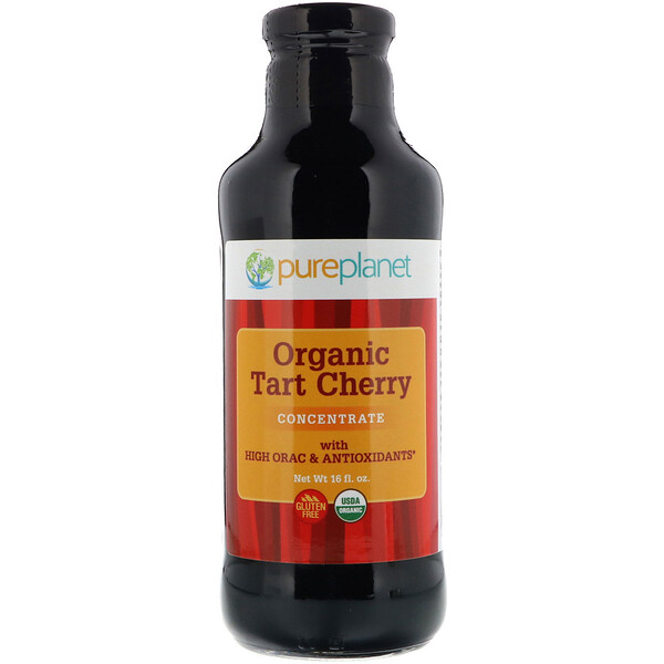 Pure Planet, Organic Tart Cherry, Concentrate, 16 fl oz (473 ml) 1 Pure Planet, Organic Tart Cherry, Concentrate, 16 fl oz (473 ml)