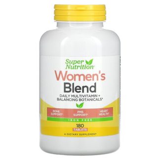 Super Nutrition, Women's Blend, Iron Free, 180 Tablets