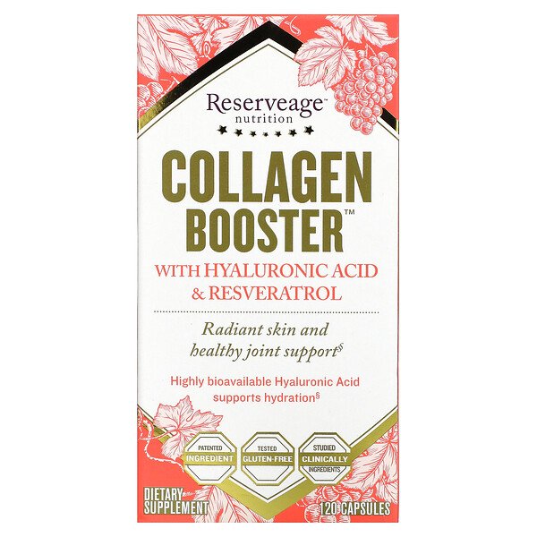 ReserveAge Nutrition, Collagen Booster, 120 Capsules