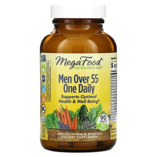 MegaFood, Men Over 55 One Daily, 90 Tablets