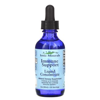 Eidon Mineral Supplements, Ionic Minerals, Immune Support, Liquid Concentrate, 2 oz (60 ml)