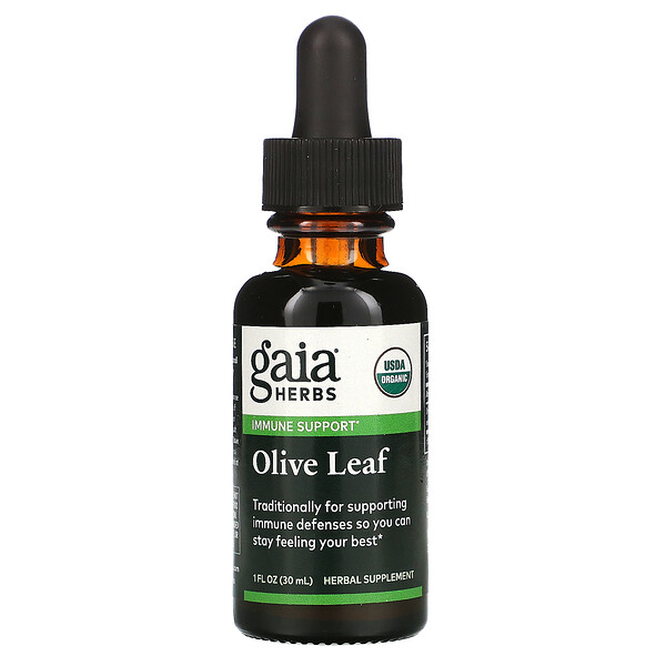Gaia Herbs, Olive Leaf, 1 fl oz (30 ml) 1 Gaia Herbs, Olive Leaf, 1 fl oz (30 ml)