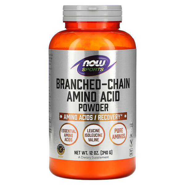 NOW Foods, Sports, Branched-Chain Amino Acid Powder, 12 oz (340 g) 1 NOW Foods, Sports, Branched-Chain Amino Acid Powder, 12 oz (340 g)