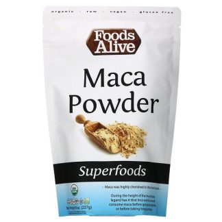 Foods Alive, Superfoods, Organic Maca Powder, 8 oz (227 g)