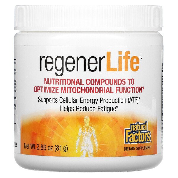 Natural Factors, Regener Life, 2 Natural Factors, Regener Life, 2.86 oz (81 g)