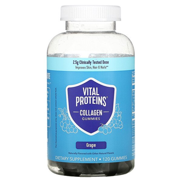 Vital Proteins, Collagen Gummies, Grape, 120 GummiesSingapore