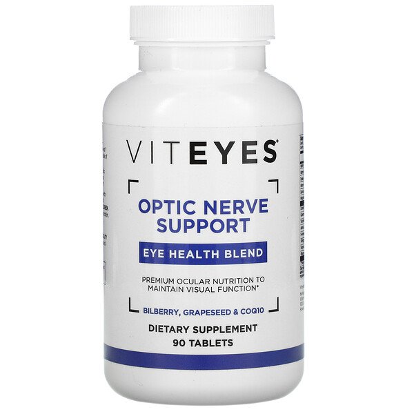 Viteyes, Optic Nerve Support, Eye Health Blend, 90 Tablets - Perfume ...