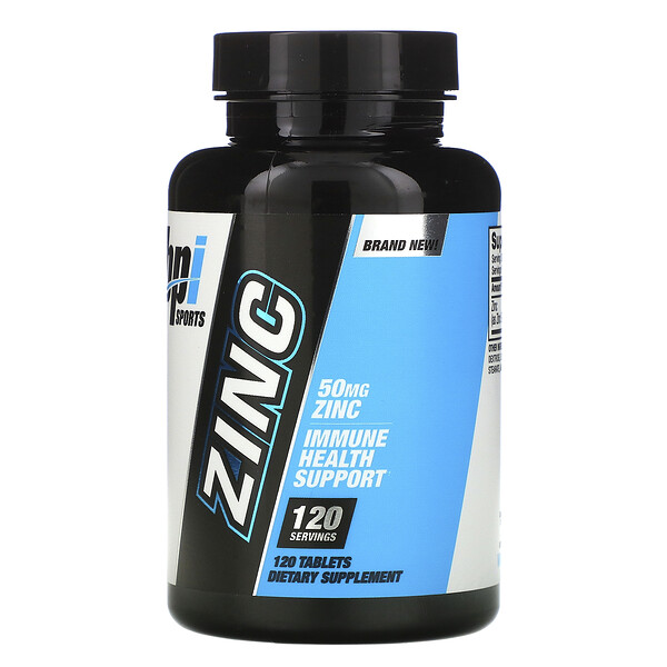 BPI Sports, Zinc, 50 mg, 120 Tablets 1 BPI Sports, Zinc, 50 mg, 120 Tablets