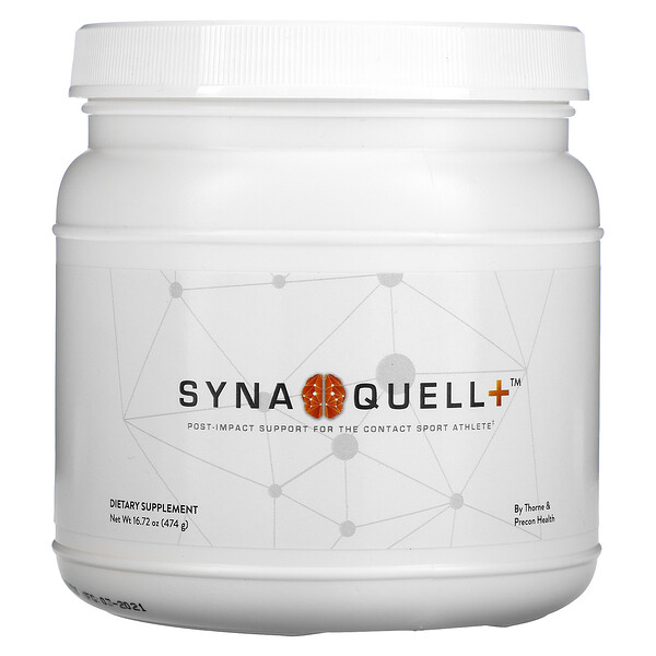Thorne Research, SynaQuell+, Post-Impact Support For The Contact Sport Athlete, 16 Thorne Research, SynaQuell+, Post-Impact Support For The Contact Sport Athlete, 16.72 oz (474 g)