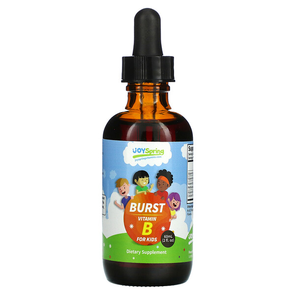 JoySpring, Burst Vitamin B for Kids, 2 fl oz (60 ml) 1 JoySpring, Burst Vitamin B for Kids, 2 fl oz (60 ml)