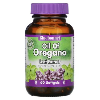 Bluebonnet Nutrition, Oil of Oregano Leaf Extract, 60 Softgels